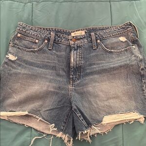 Madewell Curvy Shorts 32